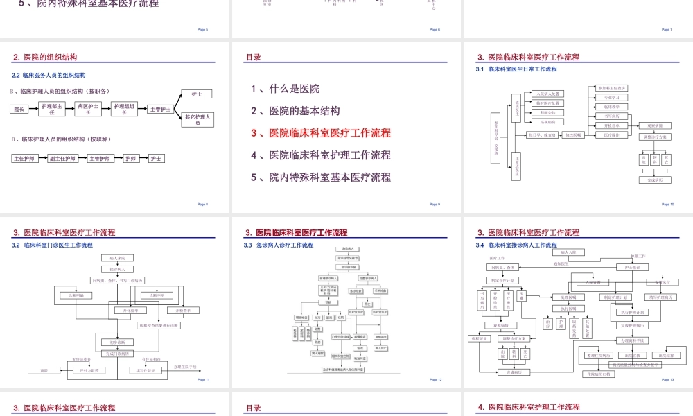 最新现代医院的组织结构和业务流程.ppt