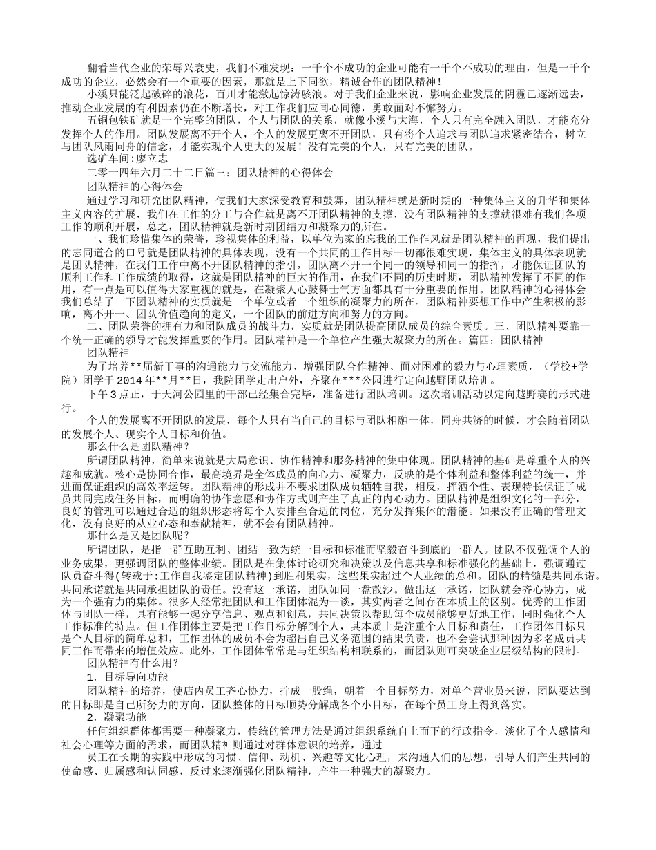 工作自我鉴定团队精神.doc_第2页