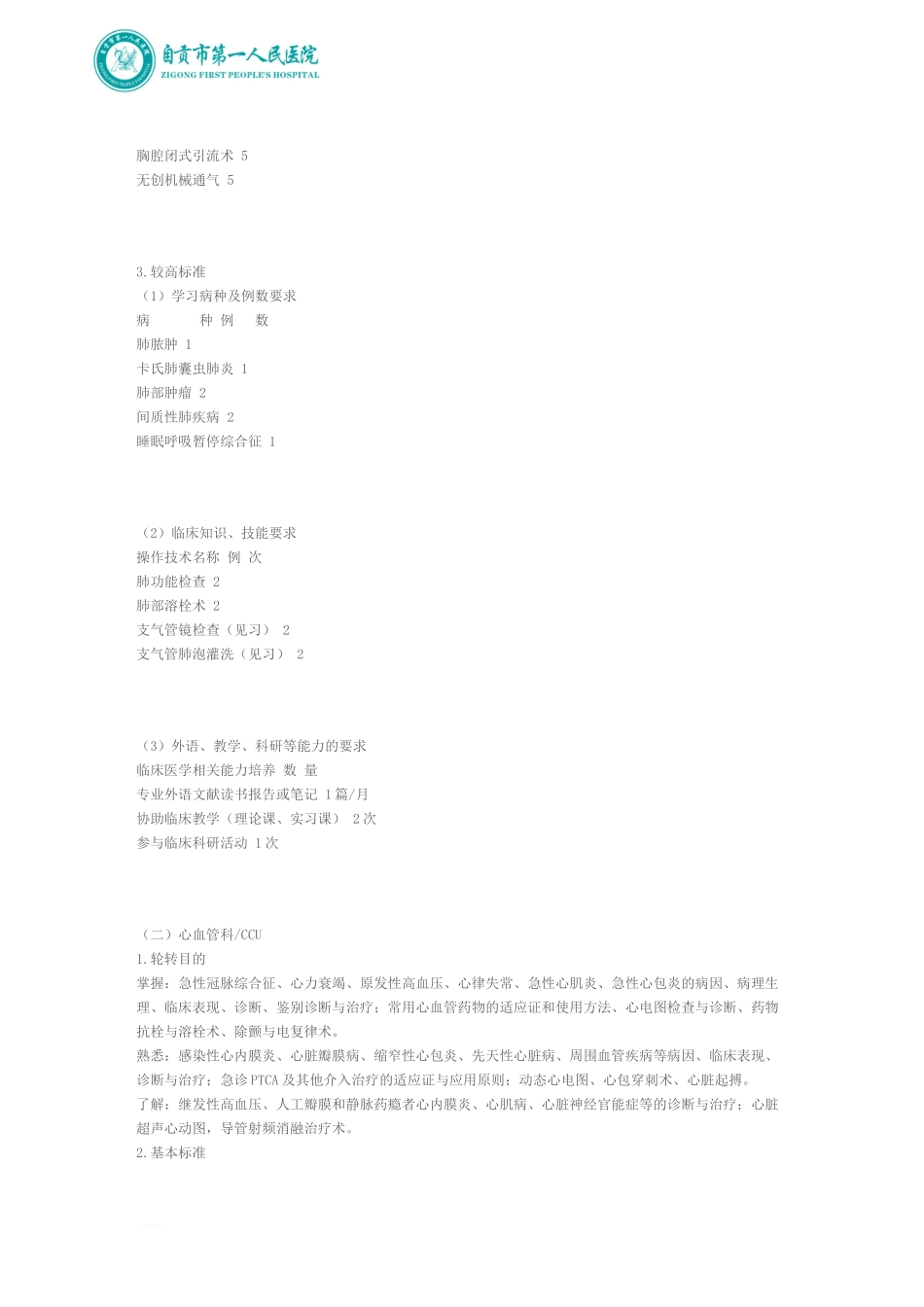 急诊科医师培养标准.docx_第3页