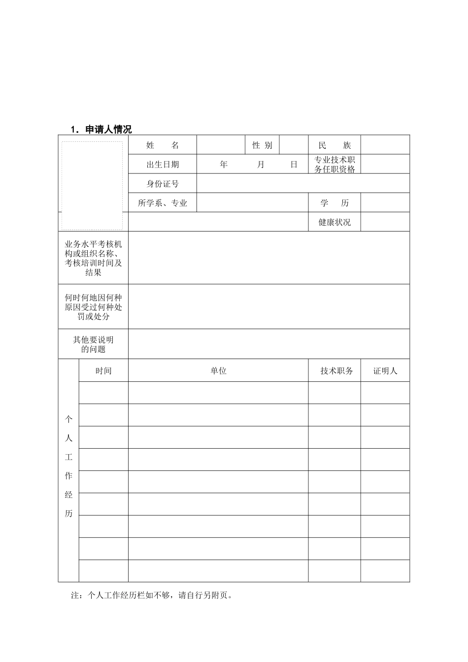 执业医师注册、变更注册申请表(2017).docx_第3页