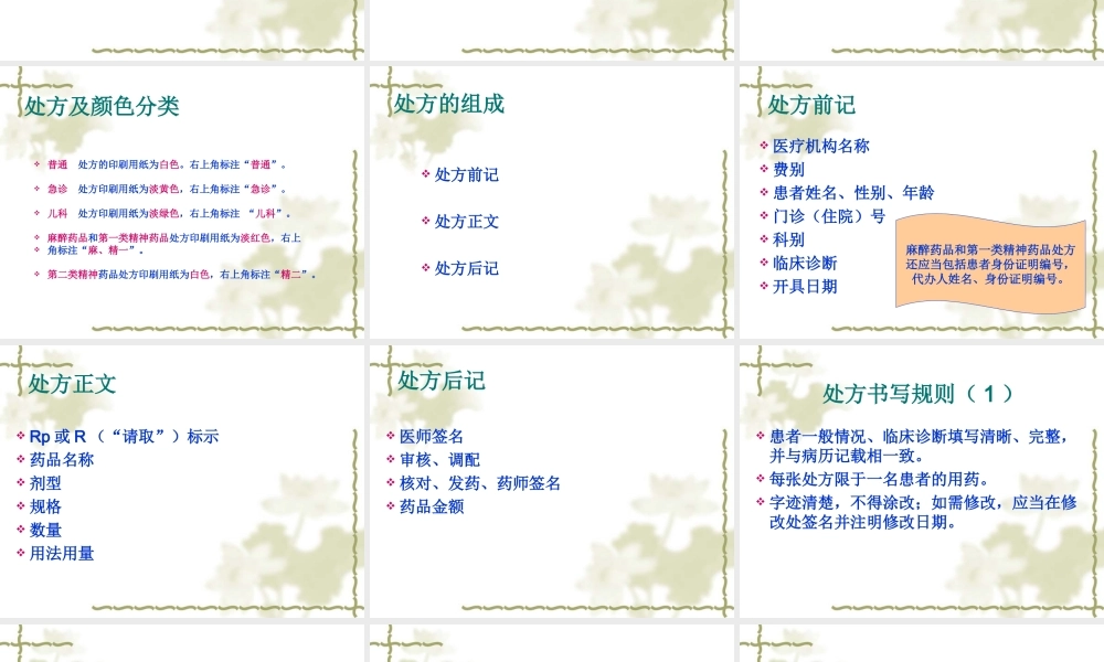 处方的调配与点评.ppt