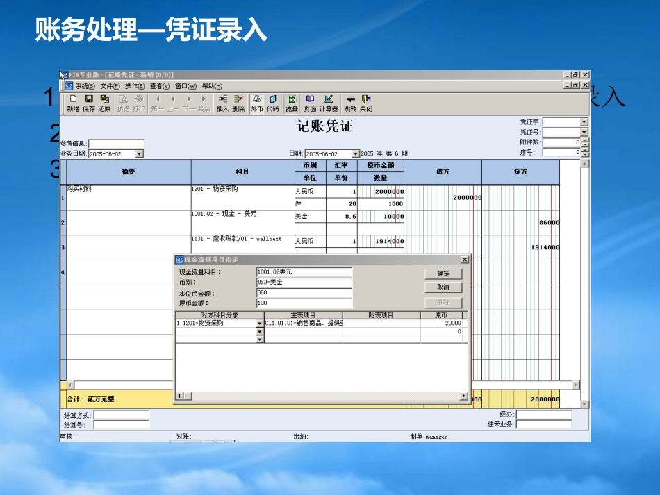 [精选]金蝶KIS专业版产品培训财务模块课件.pptx_第3页