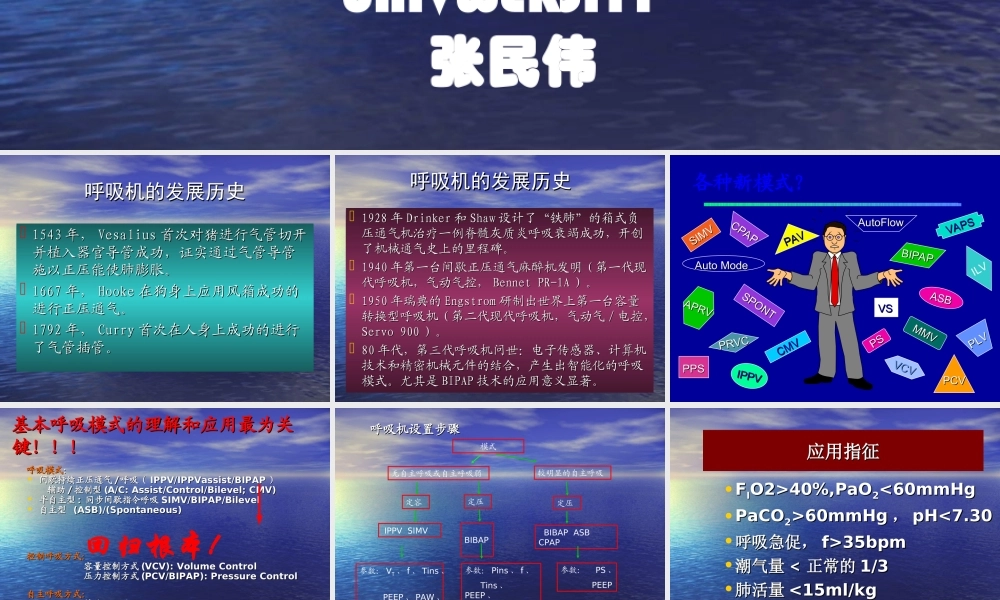 呼吸机讲座2006.ppt