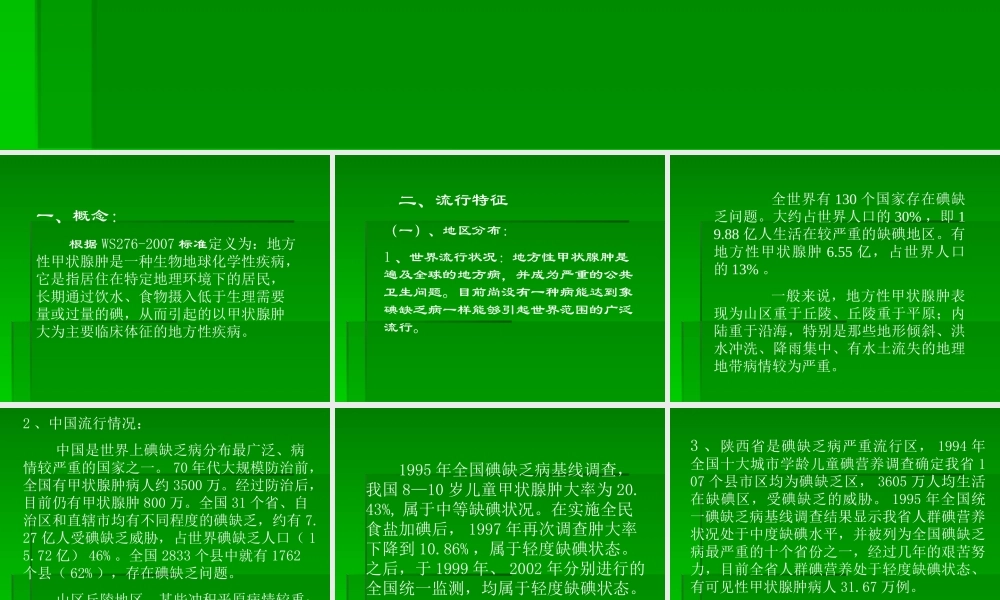 地方性甲状腺肿简介概要.ppt