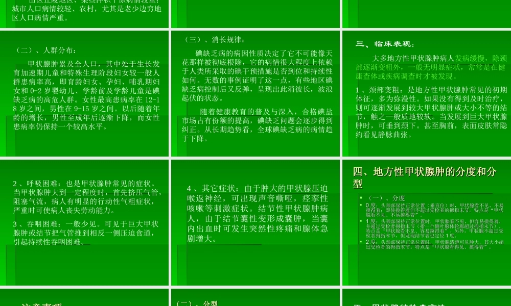 地方性甲状腺肿简介概要.ppt