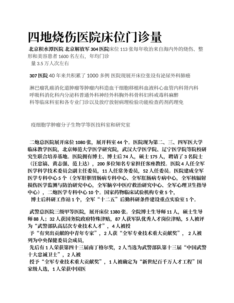 四地烧伤医院.doc_第1页