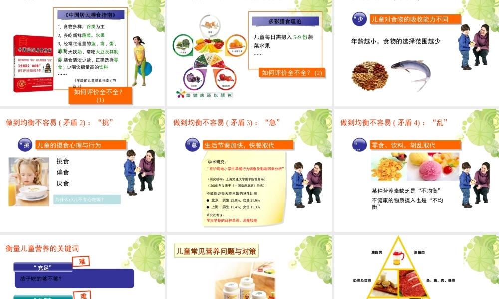 均衡营养-健康成长.ppt