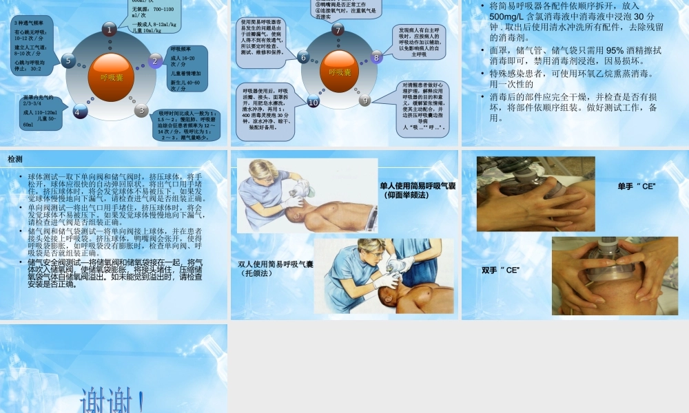 呼吸气囊的使用.ppt