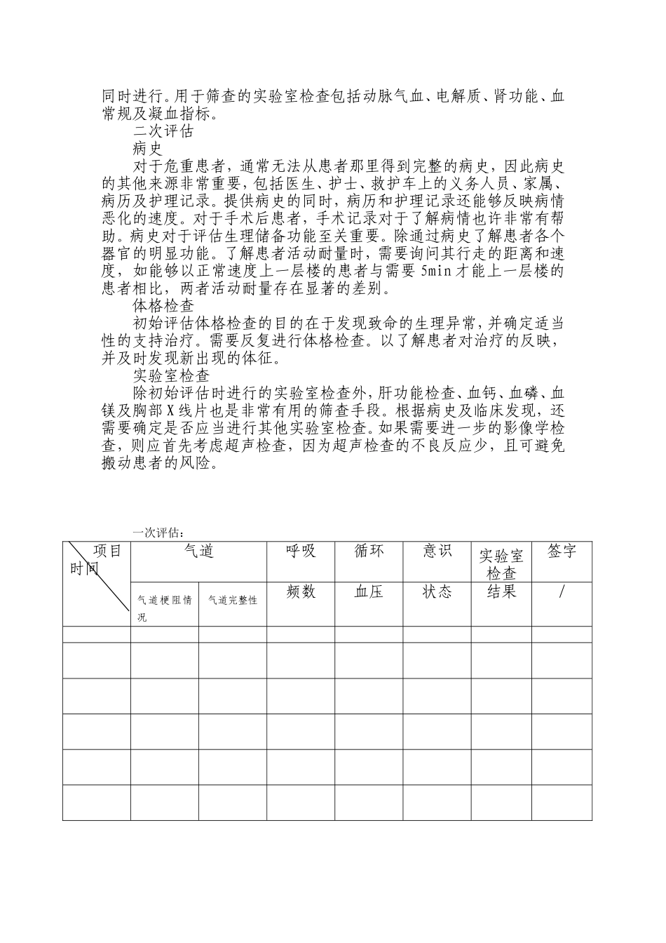 危重病人的评估标准.doc_第2页