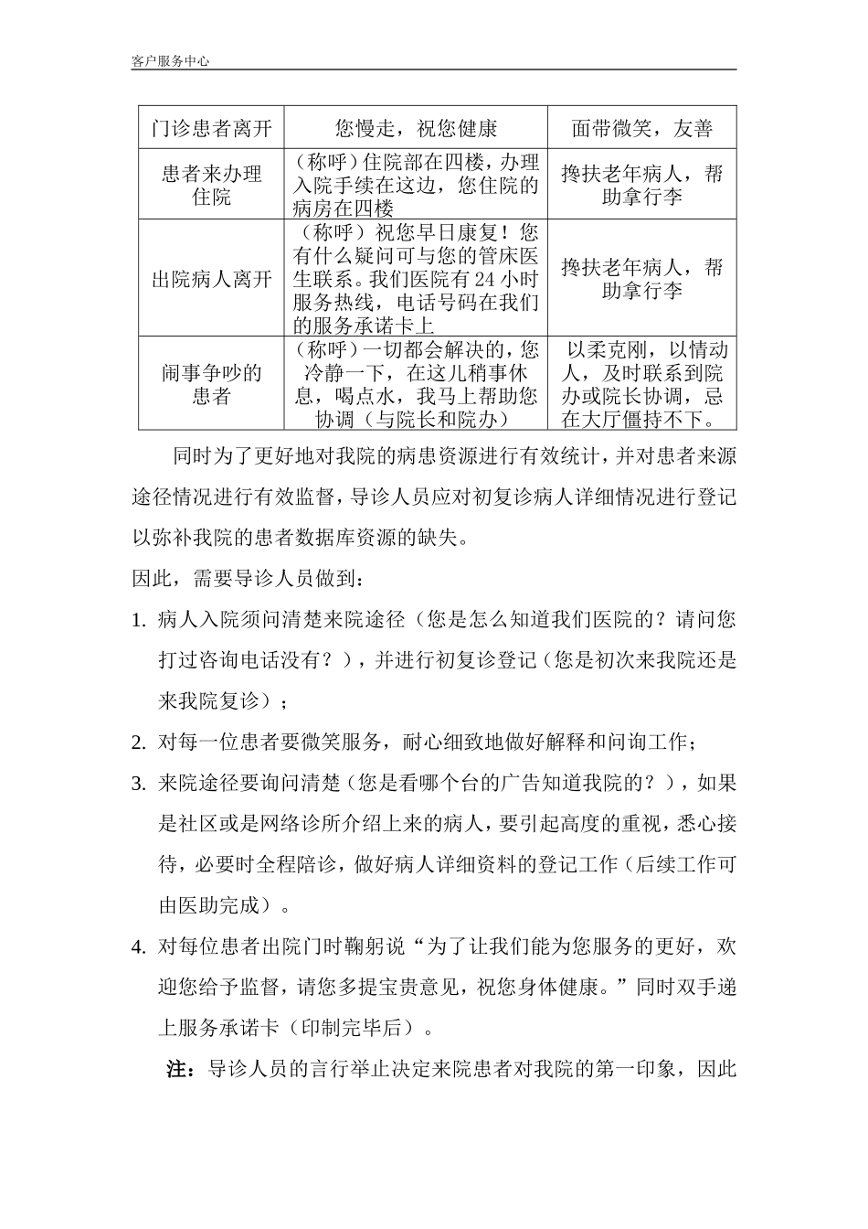 医院导医人员服务规范.doc_第2页