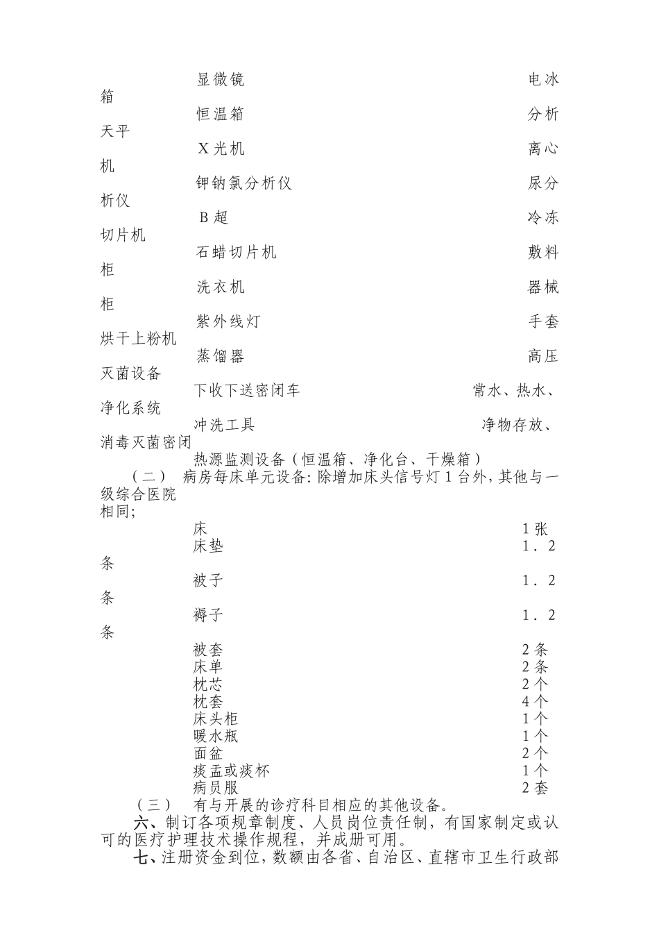 二级综合医院基本标准.doc_第2页