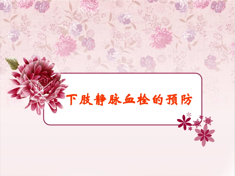 下肢静脉血栓.ppt_第1页