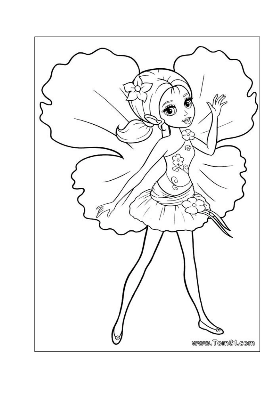 儿童涂色公主画.doc_第2页