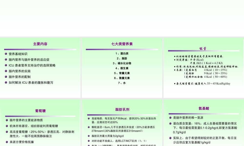 ICU患者肠内营养的选择.pptx