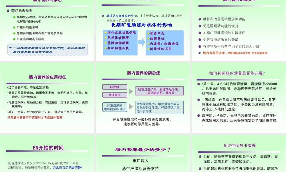 ICU患者肠内营养的选择.pptx