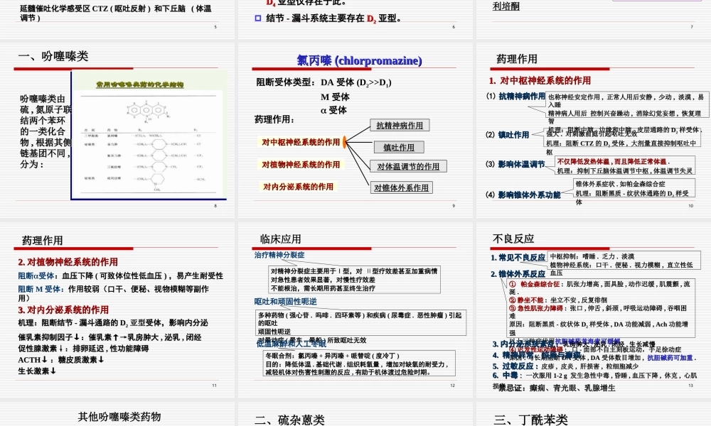 6.抗精神失常药汇总.ppt