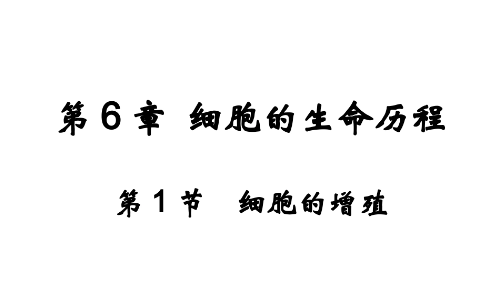 6.1细胞增殖.ppt