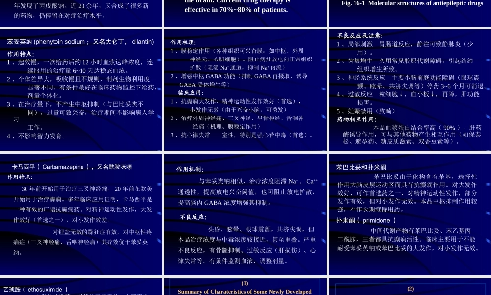 8-抗癫痫药及抗惊厥药.ppt