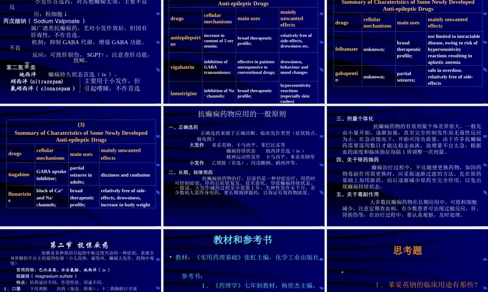 8-抗癫痫药及抗惊厥药.ppt