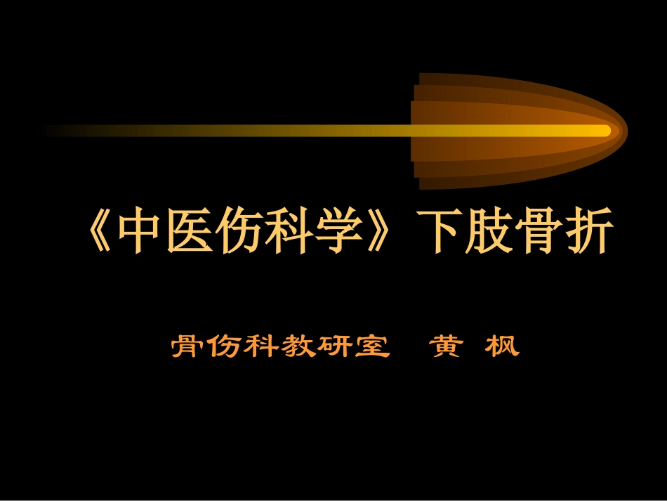 下肢骨折.ppt_第1页