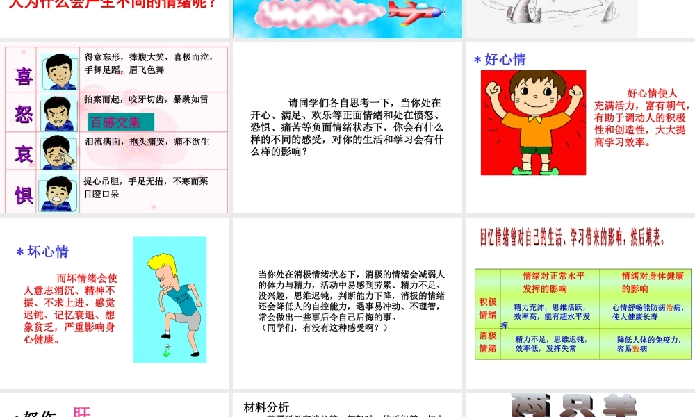 6-做情绪的主人汇总.ppt