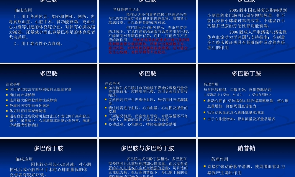 ICU常用血管活性药.ppt