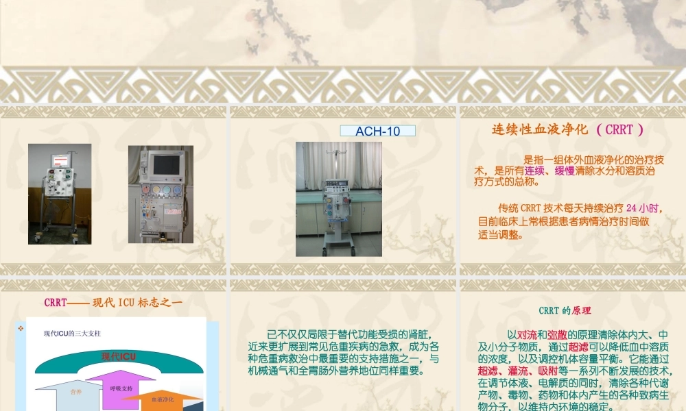 CRRT观察及并发症的处理.ppt
