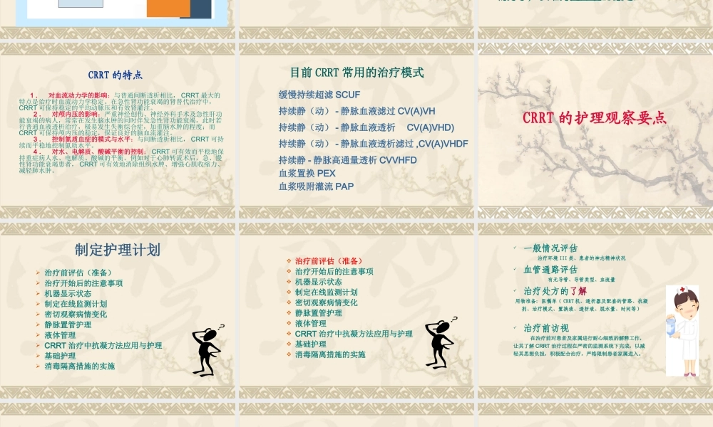 CRRT观察及并发症的处理.ppt