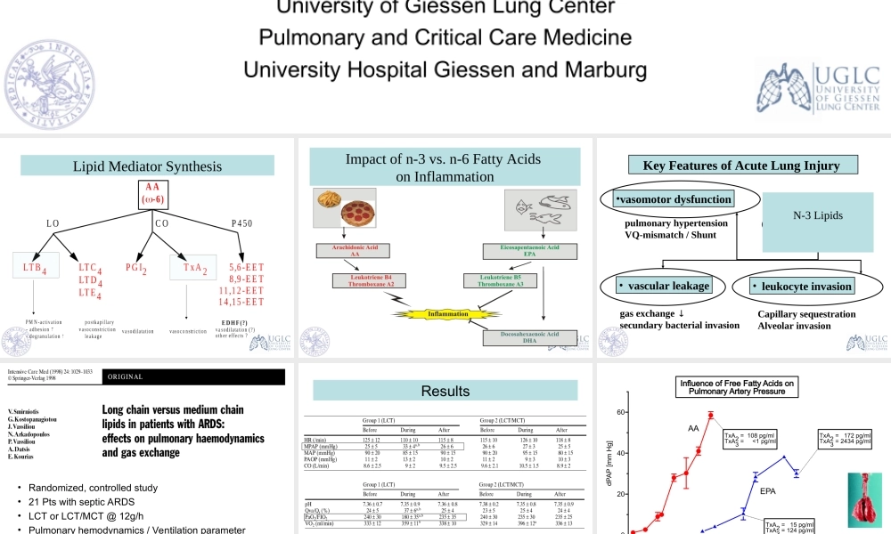 N-3脂肪酸在急重症的应用.ppt
