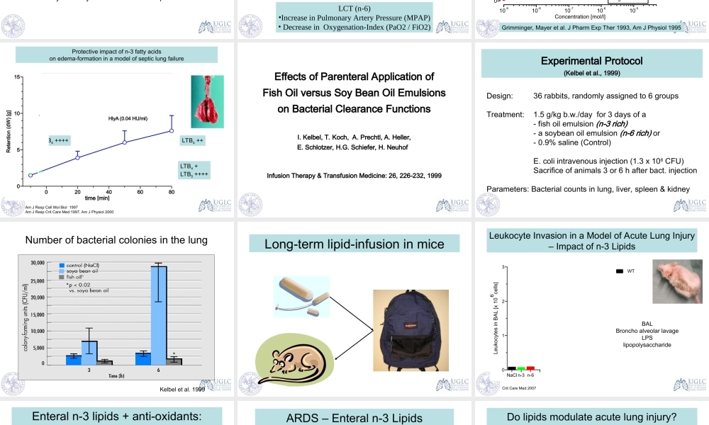 N-3脂肪酸在急重症的应用.ppt