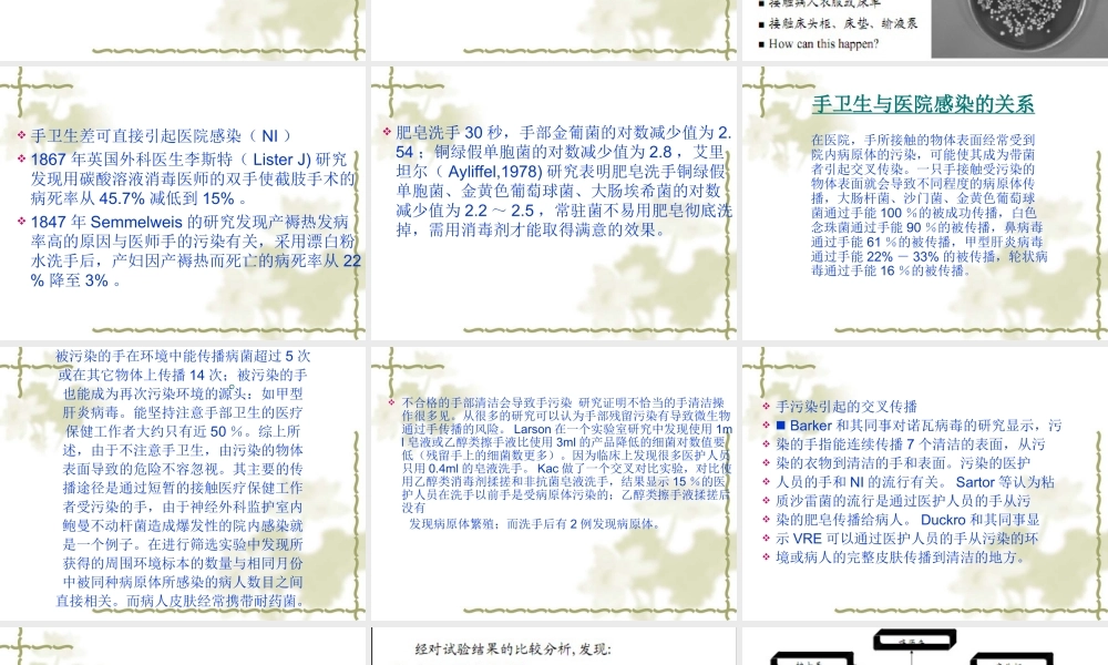 PPT3-手卫生与医院感染.ppt