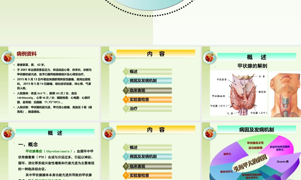 一例甲亢患者的病例讨论.ppt