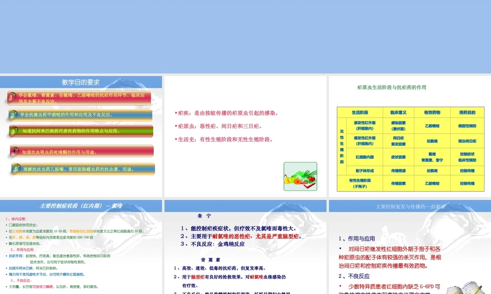 8-7抗寄生虫药.ppt