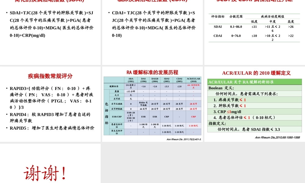 RA病情评估.ppt