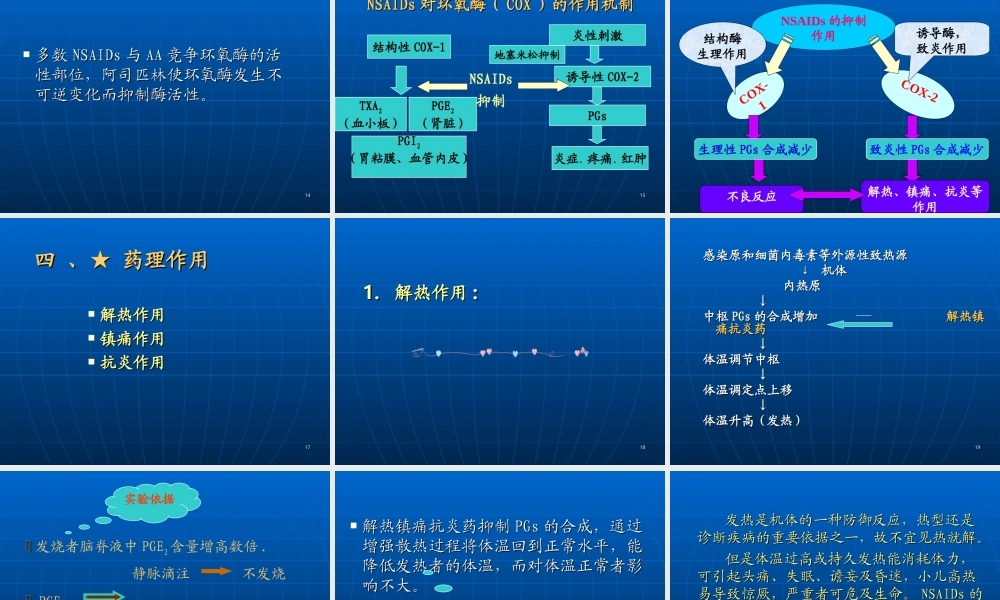 d第十六章解热镇痛抗炎药与抗痛风药.ppt