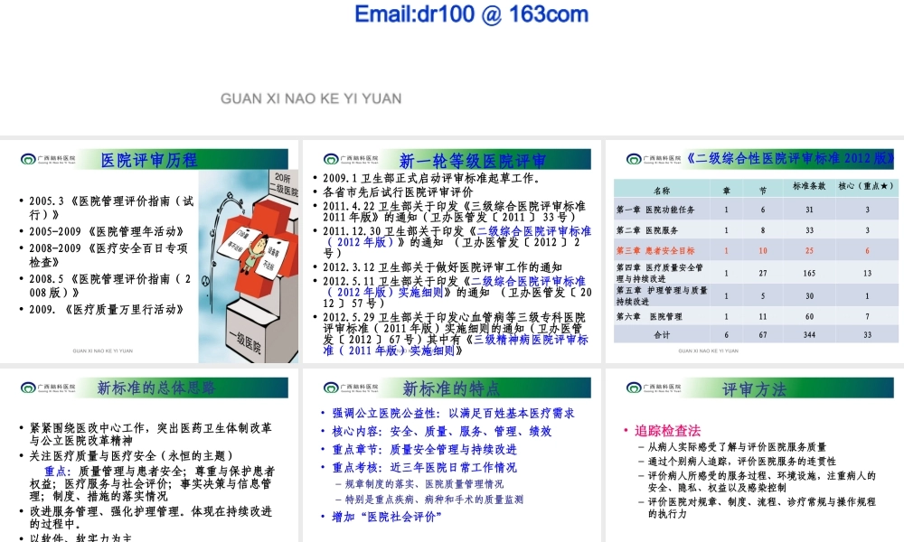 三级精神病医院评审标准2011年版实施细则-医院等级评审系统.ppt