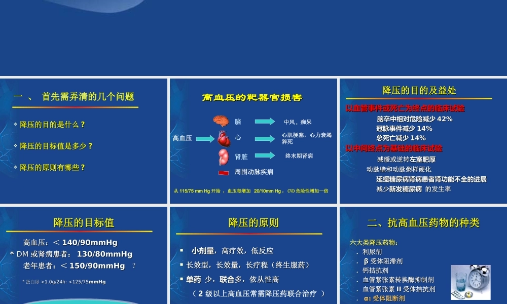 《中国高血压防治指南》解读.ppt