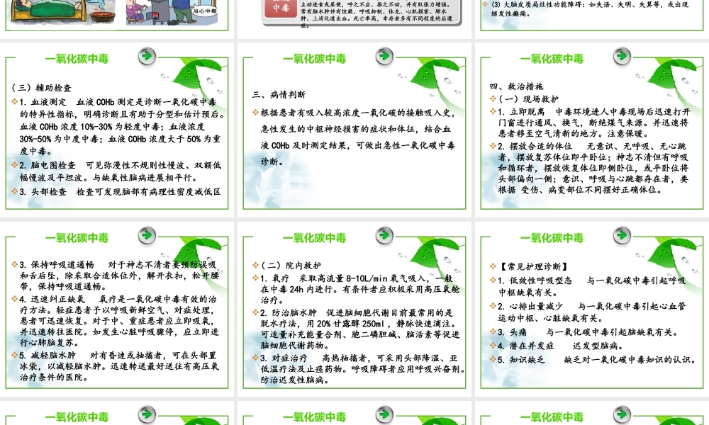 一氧化碳中毒.pptx