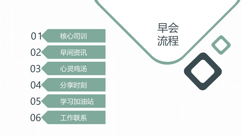 公司部门例会晨会演讲PPT模板.pptx_第3页