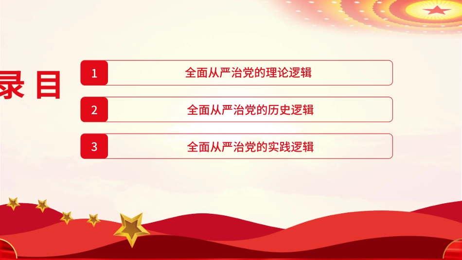 全面从严治党的理论逻辑、历史逻辑与实践逻辑.pptx_第3页