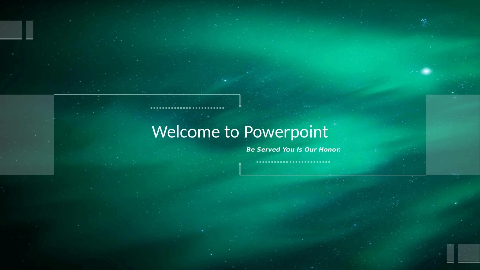 星空背景动态科技感PPT模板(精品).pptx_第1页