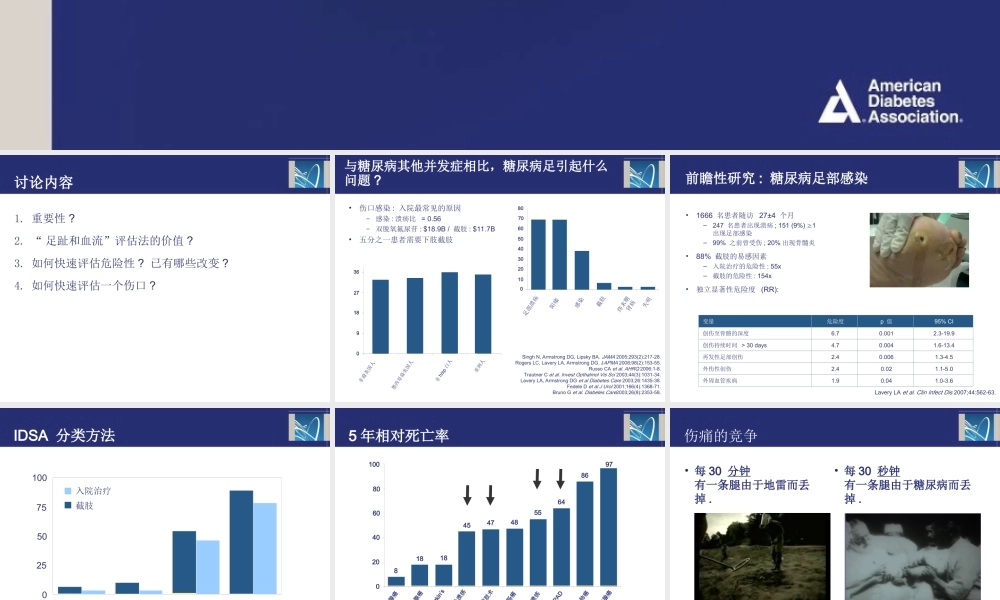 5-评估糖尿病足危险性方法的共识.ppt