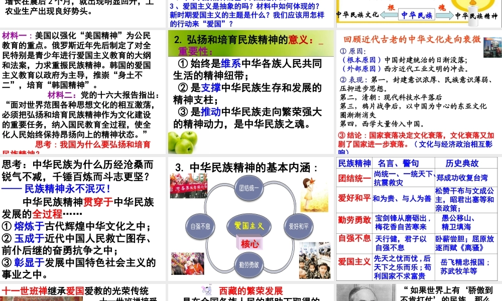 7.1永恒的中华民族精神.ppt