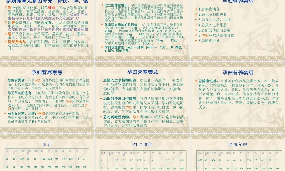 3孕妇学校-孕妇营养.ppt