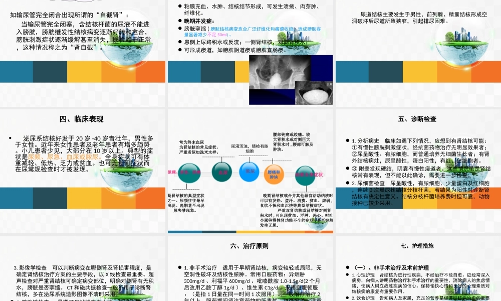 7-31查房-泌尿系结核.ppt