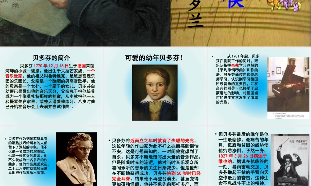 zs贝多芬—扼住命运的咽喉资料.ppt