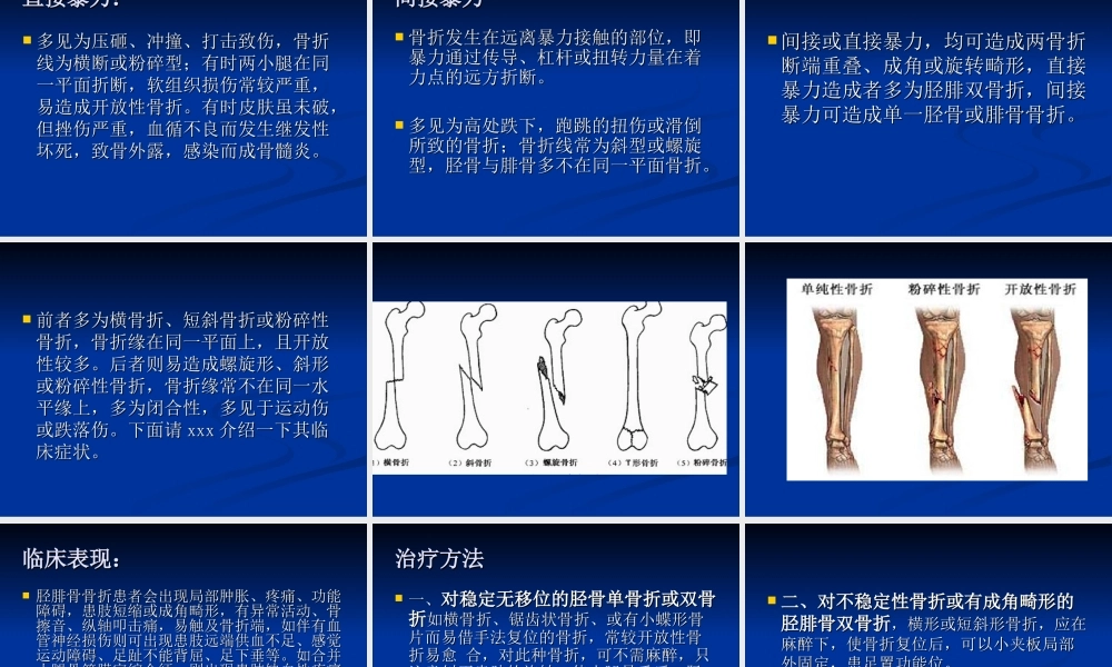 业务查房-(胫腓骨骨折).ppt