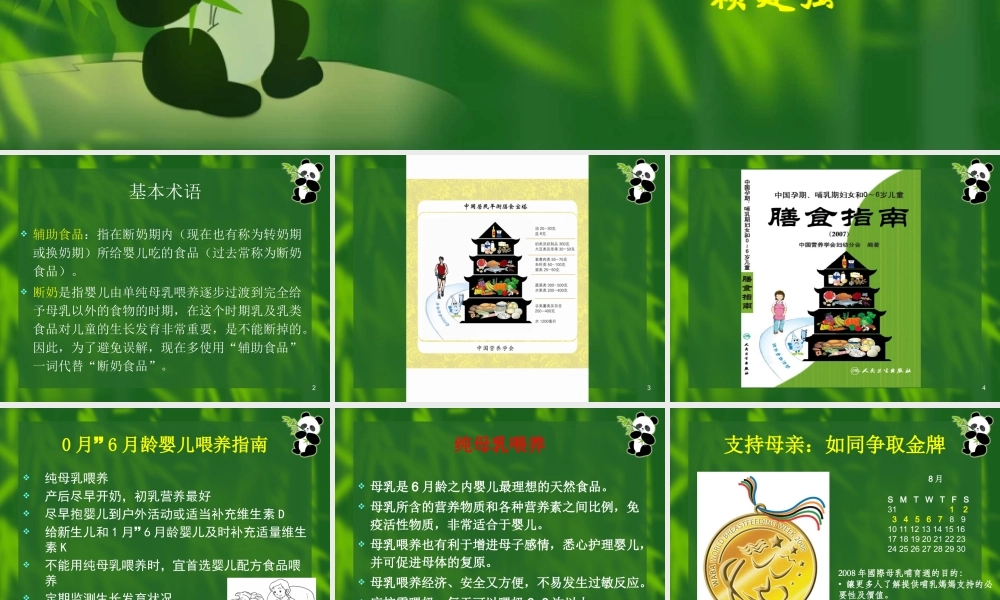 中国-0～6岁儿童膳食指南.pptx