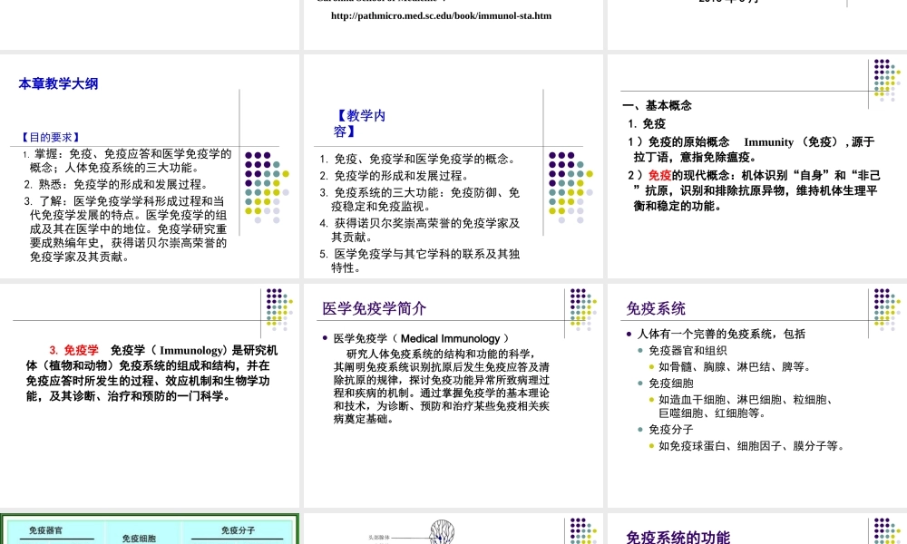 中国医科大学免疫-绪论.ppt