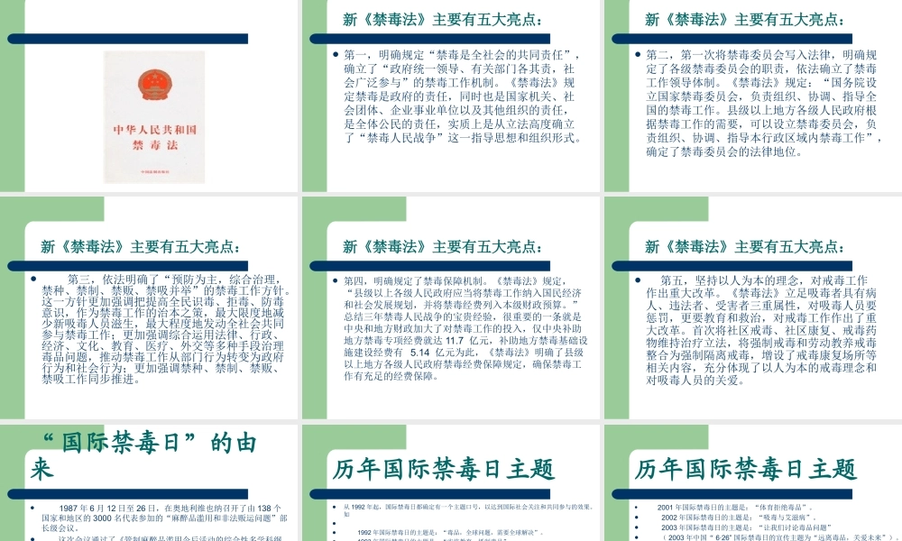 中国禁毒史..ppt
